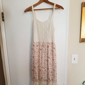 Summer floral maxi dress